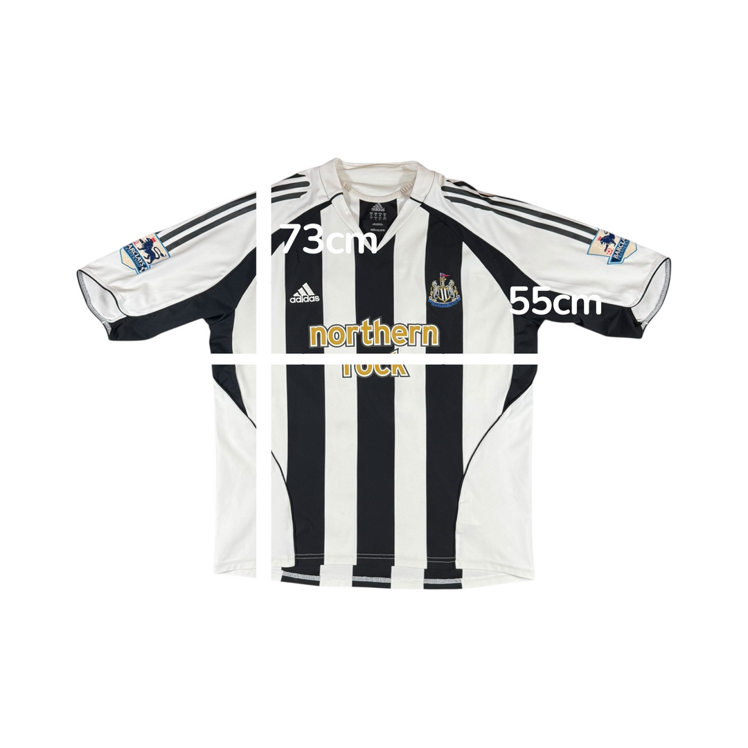 2005-07 Newcastle Adidas Home Shirt #15 ONYEWU - 7/10 - (XL)