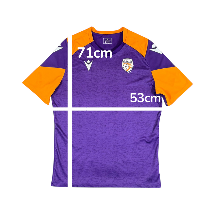 2024-25 Perth Glory Macron Training Shirt - 8/10 - (M)