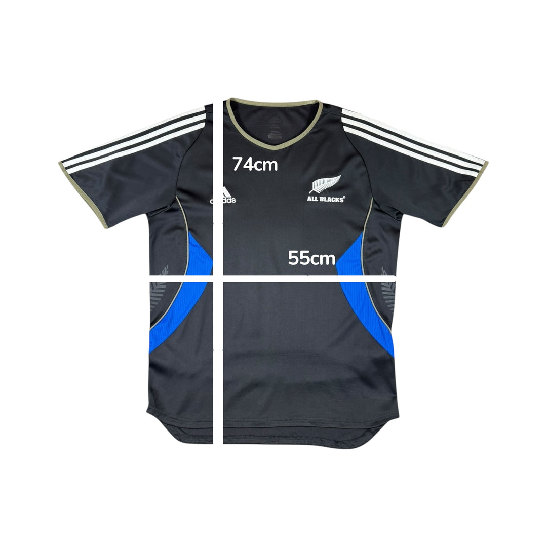 2007 New Zealand All Blacks Adidas Rugby Training Shirt - 9/10 - (2XL)