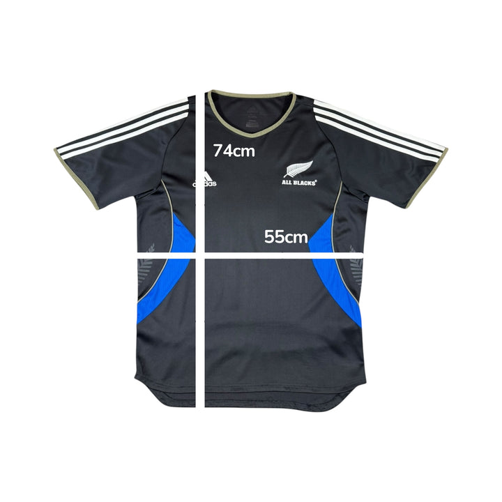 2007 New Zealand All Blacks Adidas Rugby Training Shirt - 9/10 - (2XL)
