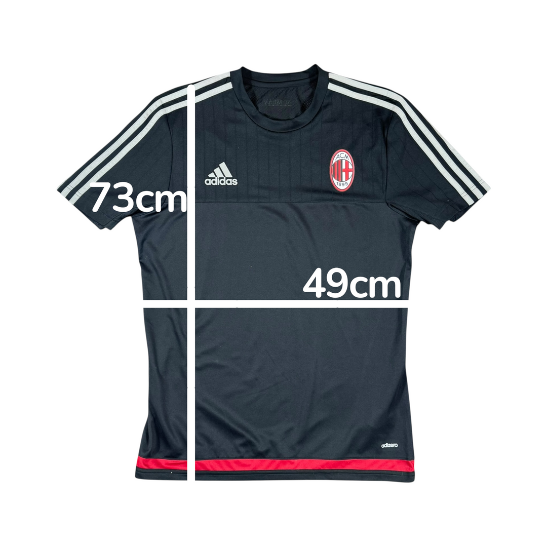 2015-16 AC Milan Adidas Training Shirt - 9/10 - (M)