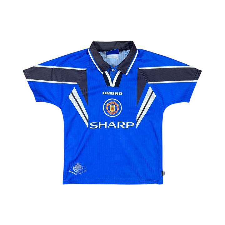 1996-98 Manchester United Third Shirt - 8/10 - (9-10 Years)