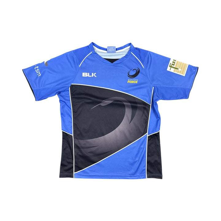 2014 Western Force Training Rugby Shirt - 8/10 - (XL)
