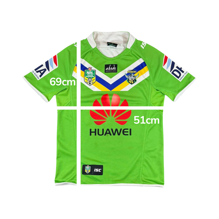 2014 Canberra Raiders Home Rugby Shirt - 8/10 - (M)