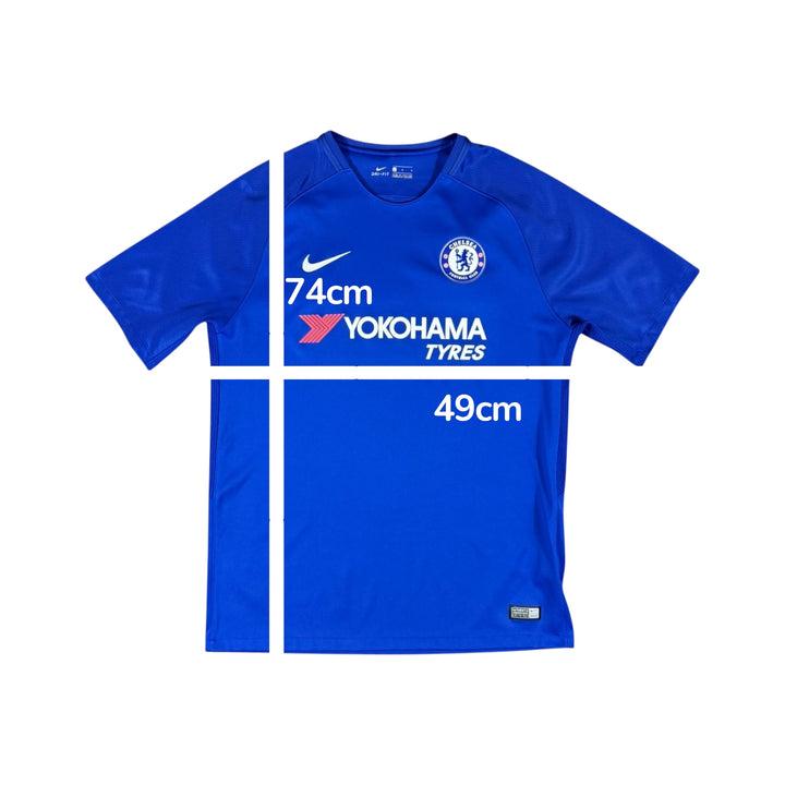 2017-18 Chelsea Nike Home Shirt - 10/10 - (L)