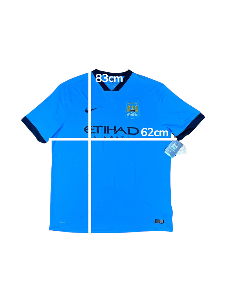 2014/15 Manchester City Nike Home Football Shirt Brand New (2XL)