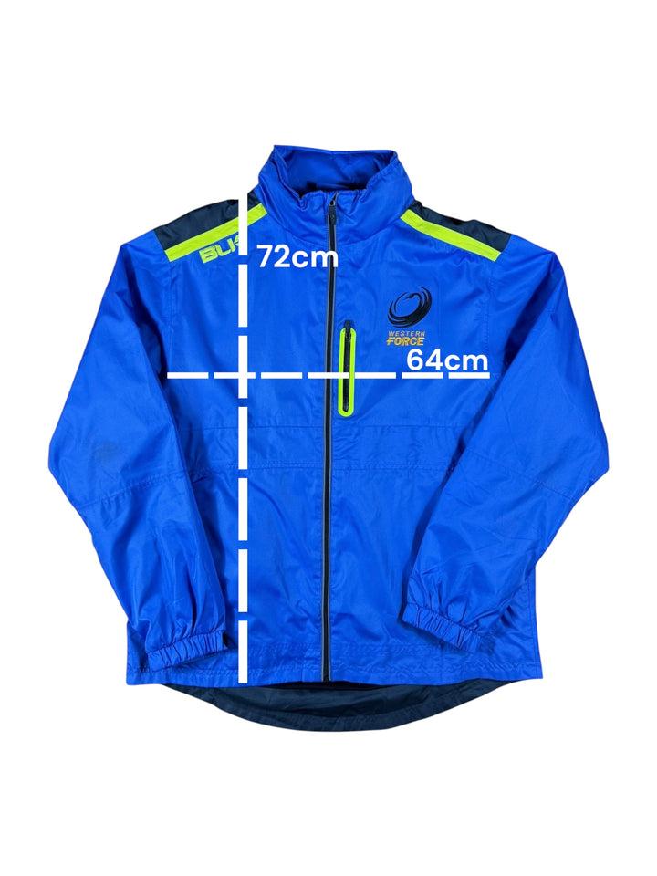 Western Force BLK Windbreaker Rugby Jacket - 8/10 - (L)