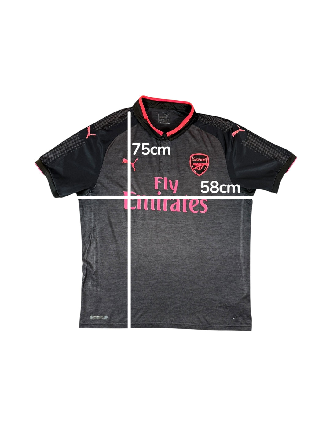 2017/18 Arsenal Puma Third Shirt - 8/10 - (XL)