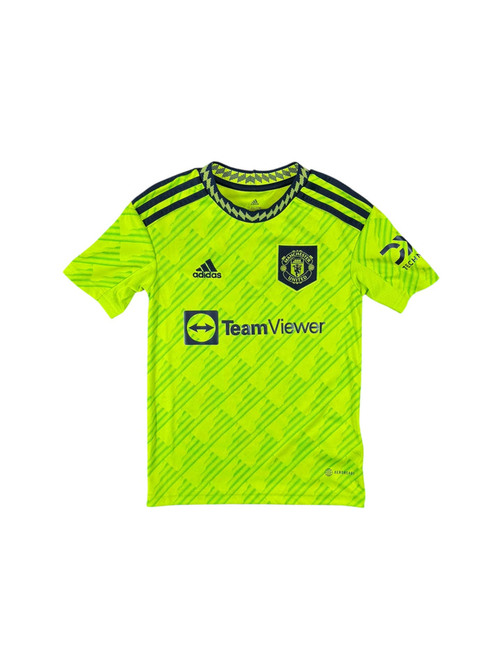2022/23 Manchester United Adidas Third Shirt - 9/10 - (7-8 Years)