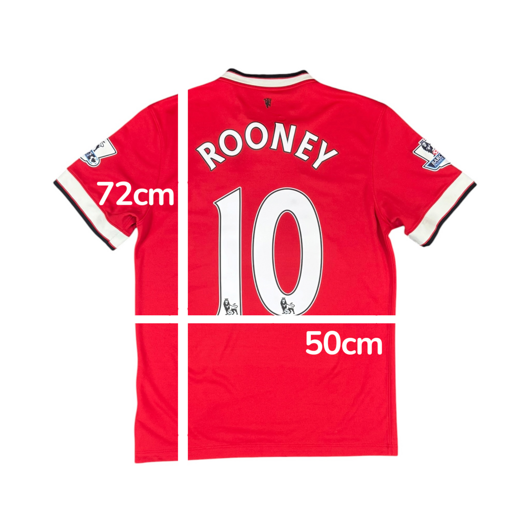 2014-15 Manchester United Home Shirt ROONEY #10 - 6/10 - (M)