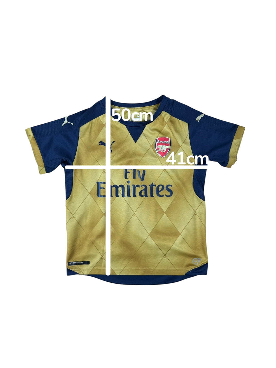 2015/16 Arsenal Away Shirt - 8/10 - (8-9 Years)