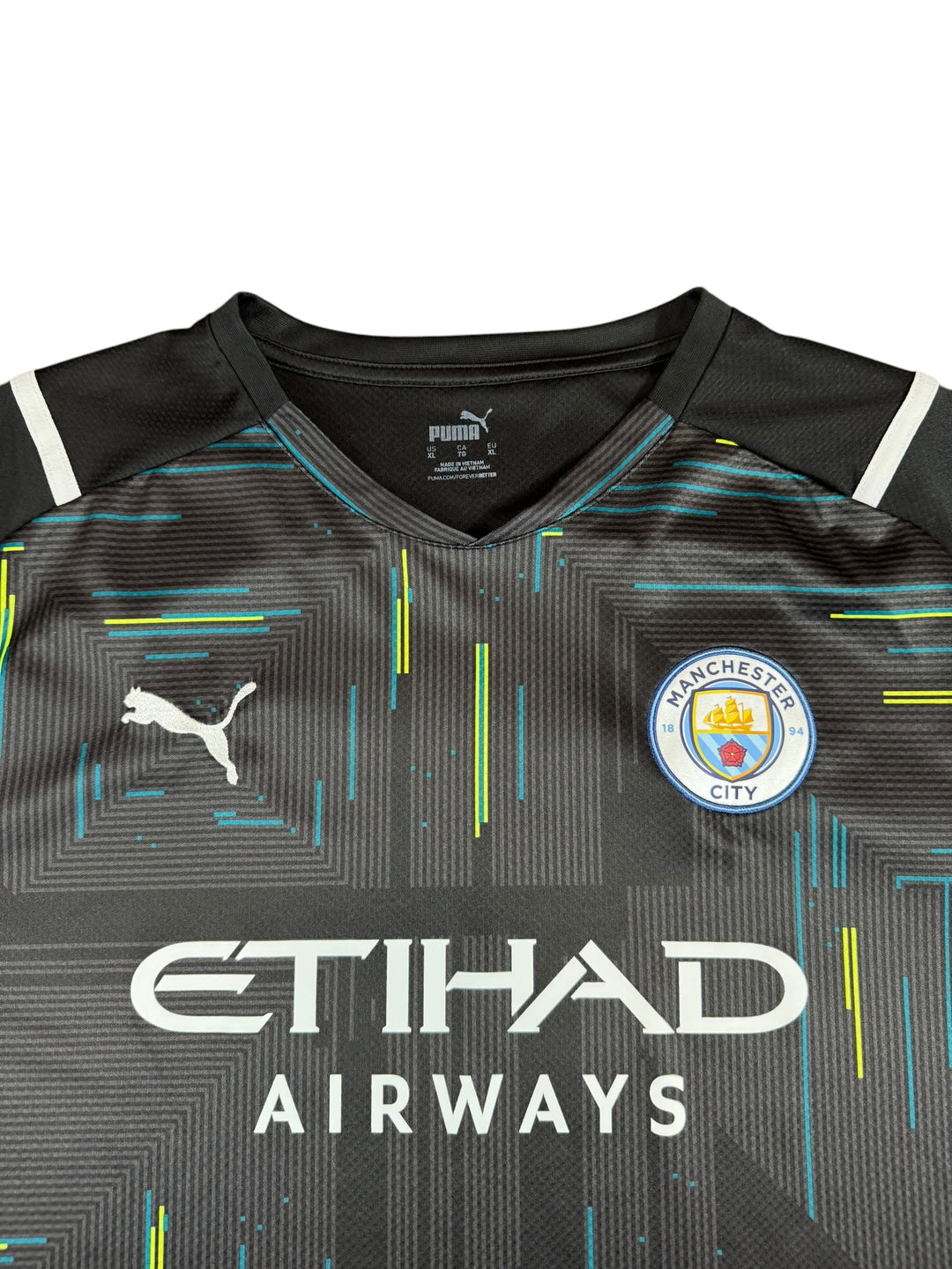 2022/23 Manchester City Puma Football Shirt - 9/10 - (XL)