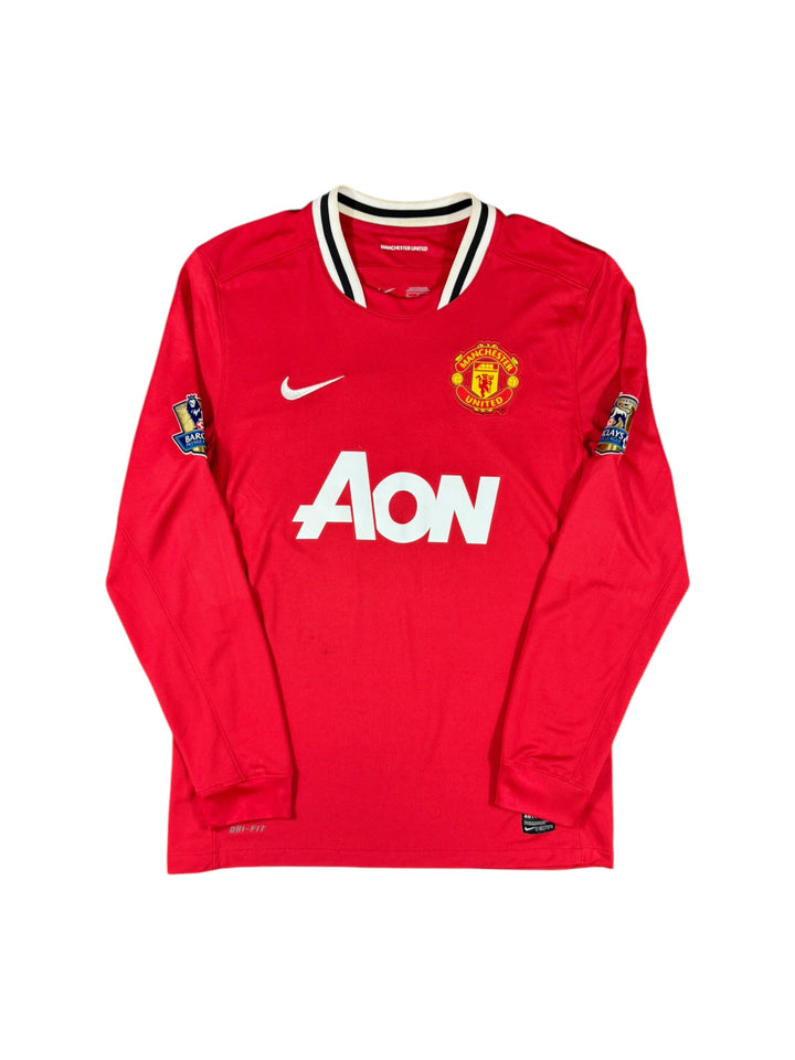 2011/12 Manchester United Nike Football Long Sleeve Shirt #11 Giggs - 8/10 - (M)