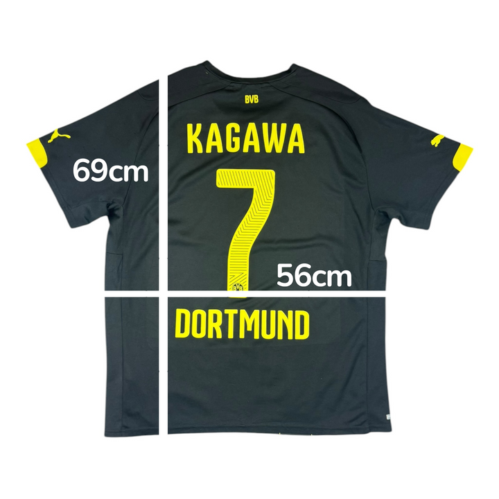 2014-16 Borussia Dortmund Away Shirt KAGAWA #7 - 7/10 - (M)