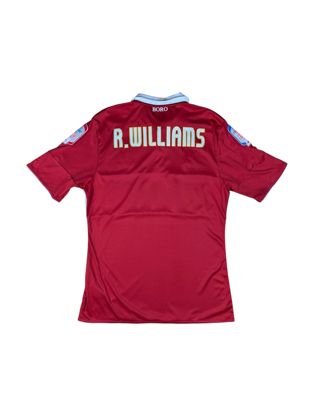 2010/11 Middlesbrough Adidas Home Football Shirt R.WILLIAMS - 9/10 - (M)