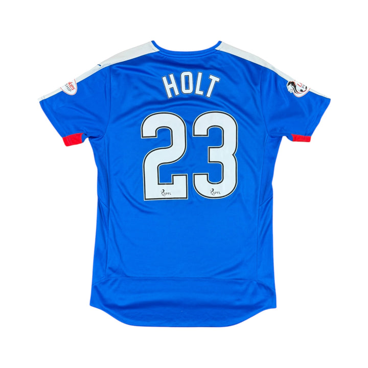 2015-16 Rangers Puma Home Shirt #23 HOLT - 8/10 - (M)