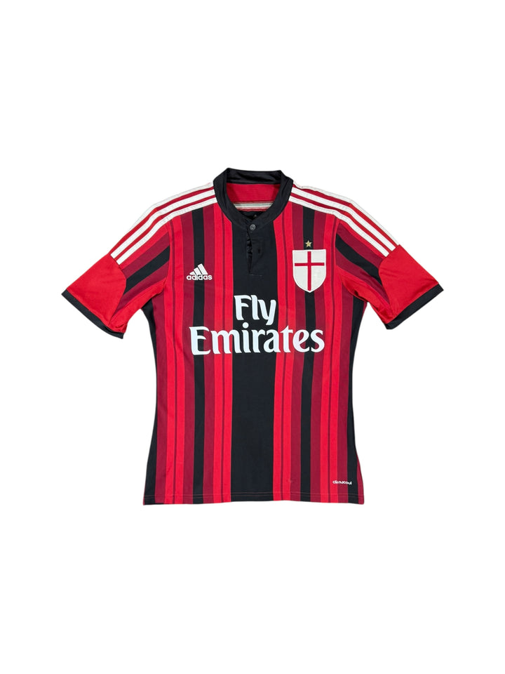 2014-15 AC Milan Adidas Home Shirt - 9/10 - (S)
