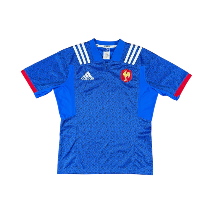 2015 France Adidas Rugby Home Shirt - 9/10 - (XL)