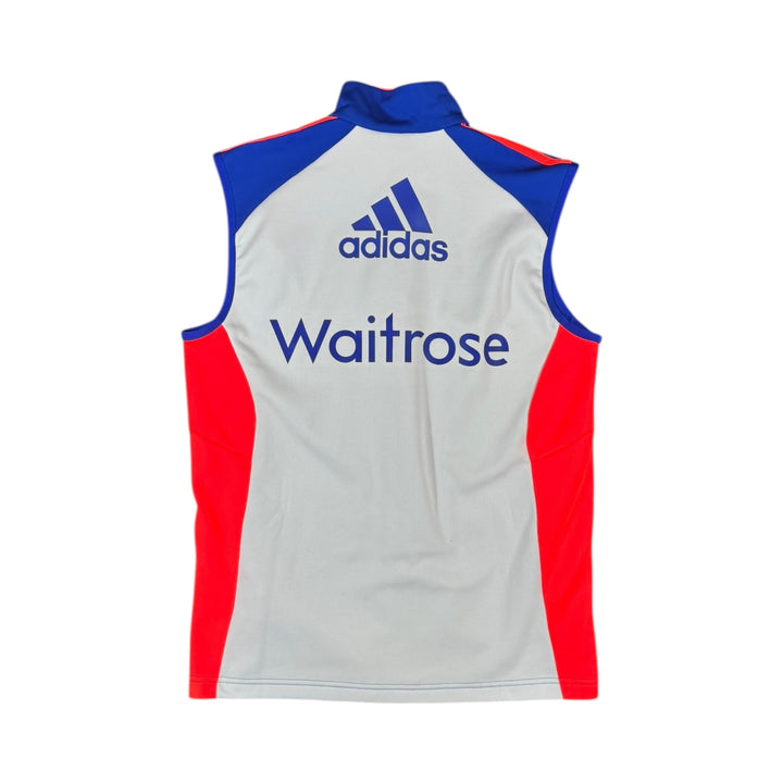 2015-16 England Cricket Adidas Gillet Jacket Player Issue - 10/10 - (M)