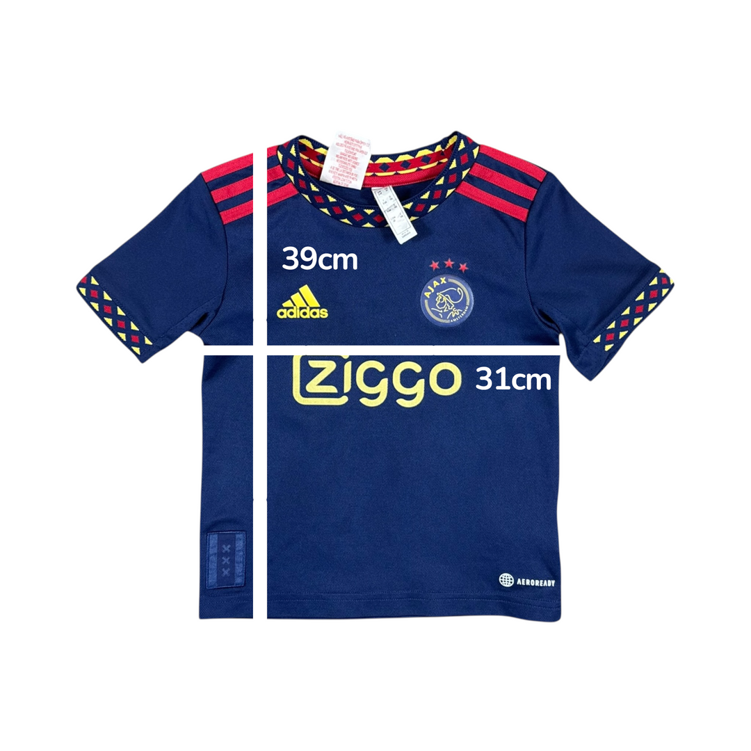 2022-23 Ajax Adidas Away Shirt - 9/10 - (3-4 Years)