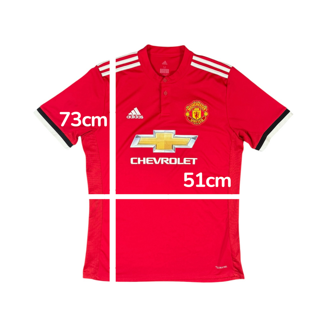2017-18 Manchester United Home Shirt - 8/10 - (M)