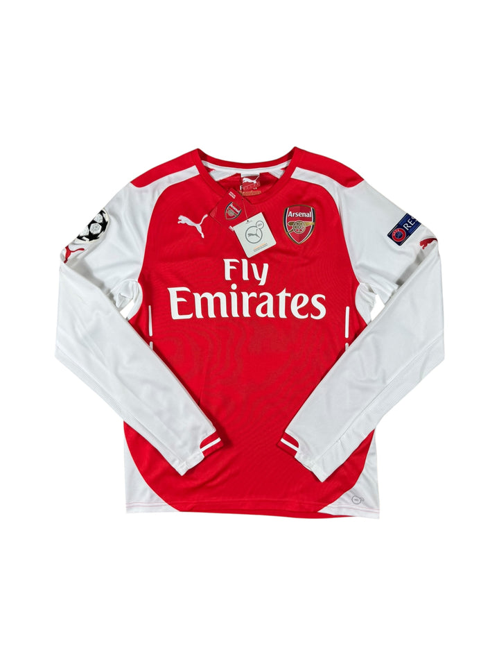2014/15 Arsenal Puma Home Champions League Football Shirt #17 ALEXIS Brand New (S)