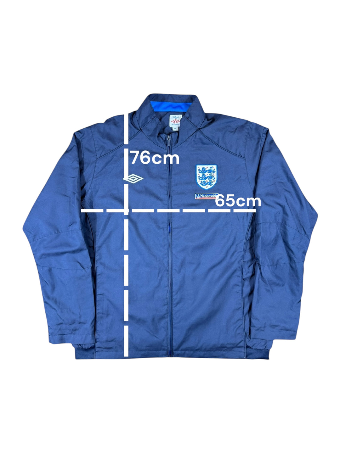 2010/11 England Umbro Football Windbreaker Jacket - 9/10 - (2XL)