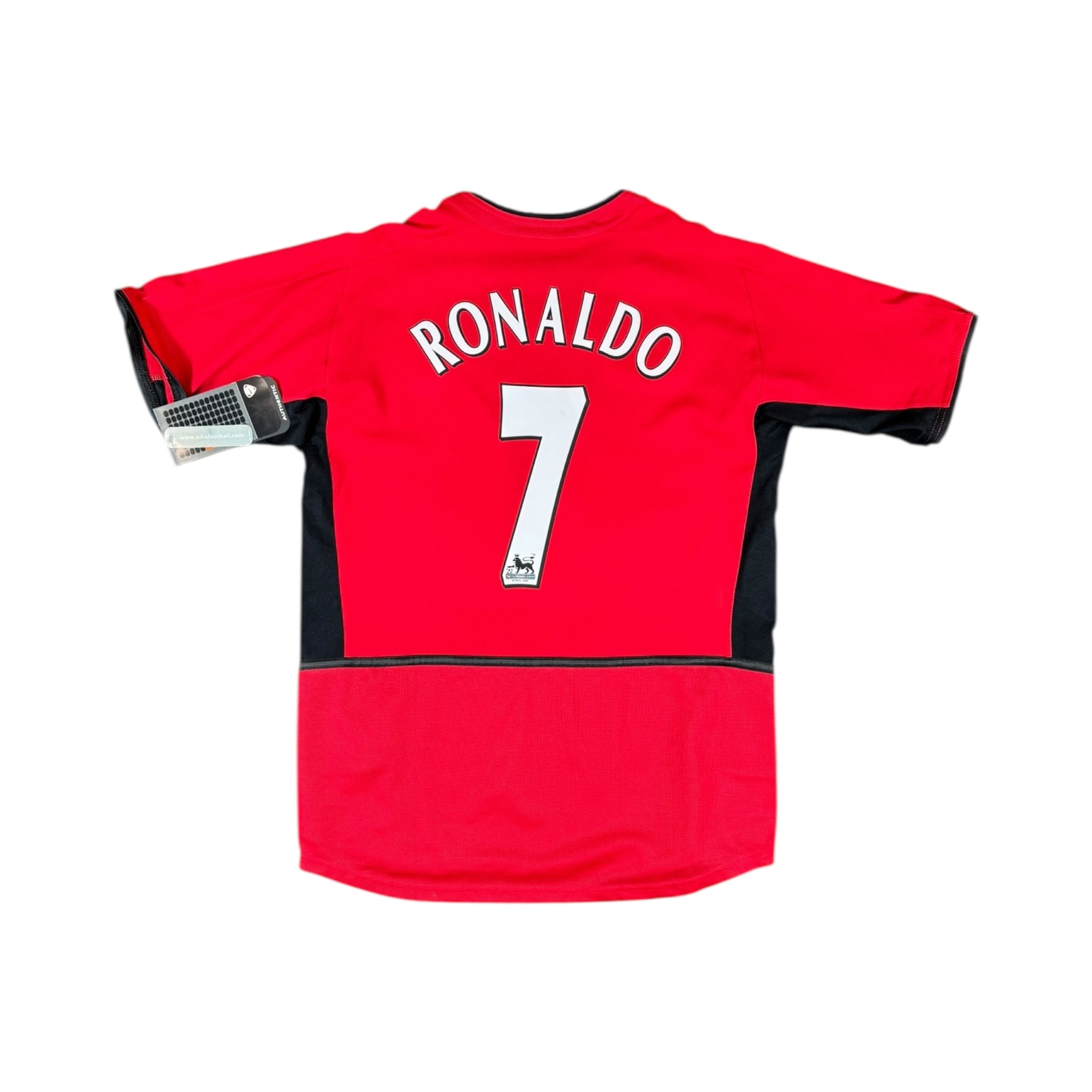 NIKE Manchester United RONALDO 7(海外品) 2002-04 Manchester United Nike Home Shirt #7 RONALDO Brand New