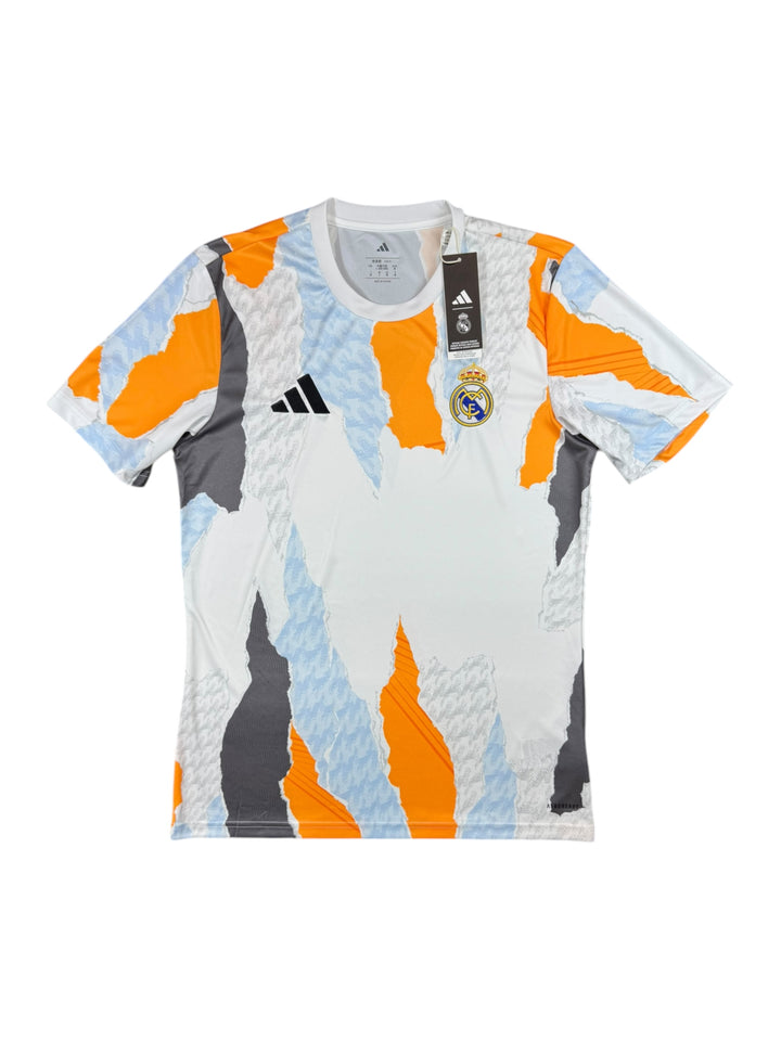 2024/25 Real Madrid Adidas Pre-Match Football Shirt Brand New