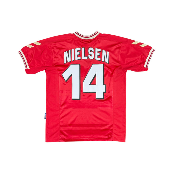 2000-02 Denmark Home Shirt #14 NIELSEN - 9/10 - (L)