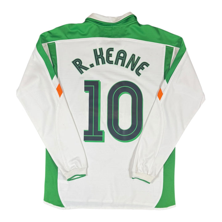 2003-05 Ireland Away Shirt L/S KEANE #10 - 7/10 - (L)
