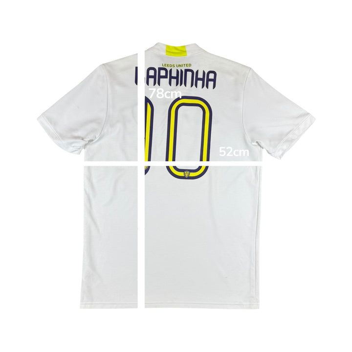 2021-22 Leeds United Adidas Home Shirt #10 RAPHINHA - 8/10 - (L)