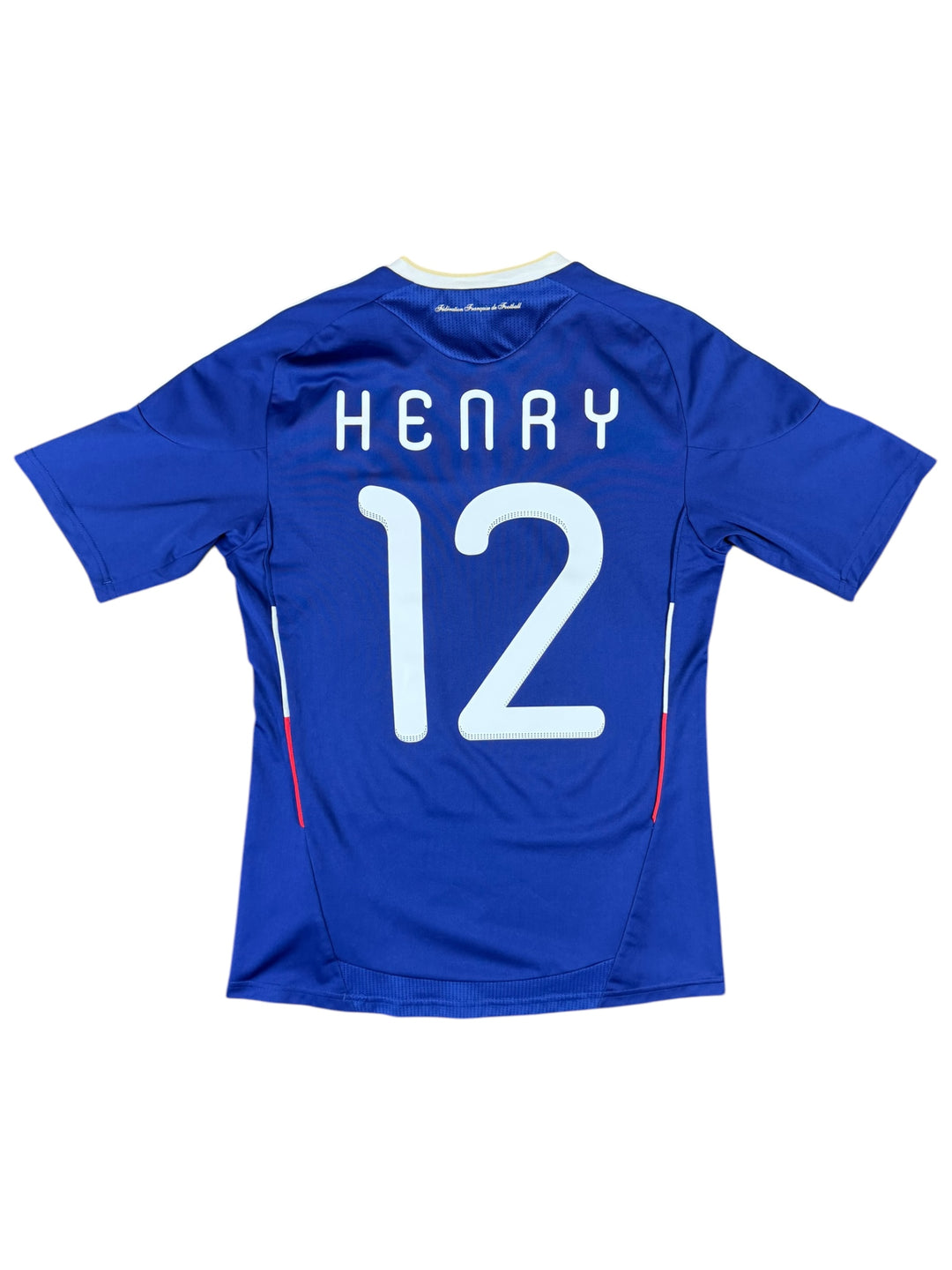 2009/10 France Adidas Football Shirt #12 Henry - 9/10 - (S)