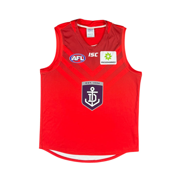 2017-19 Fremantle Dockers Training AFL Jersey - 8/10 - (2XL)