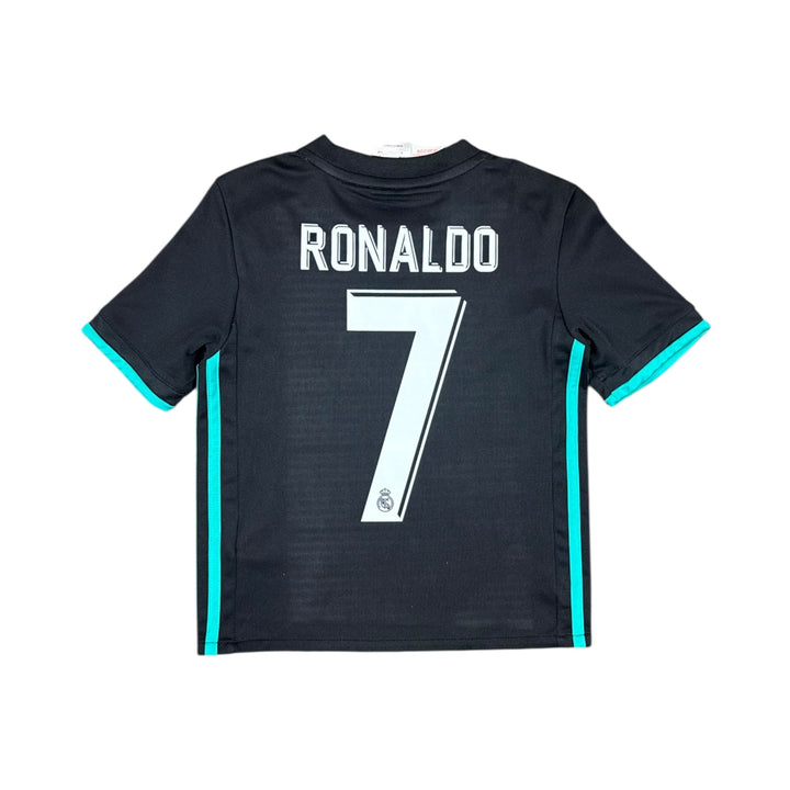 2017-18 Real Madrid Adidas Away Shirt #7 RONALDO - 10/10 - (5-6 Years)