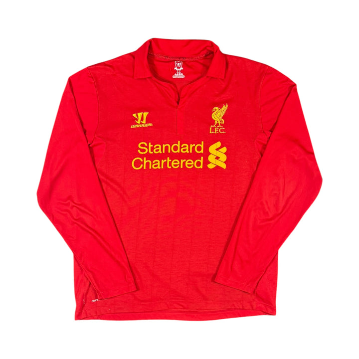 2012-13 Liverpool Home L/S Shirt GERRARD #8 - 8/10 - (L)
