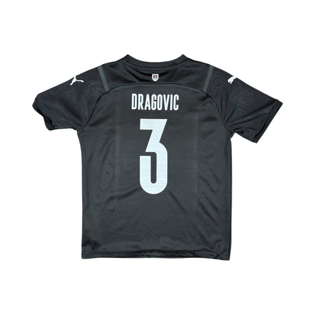 2021-22 Austria Puma Away Shirt DRAGOVIC #3 - 8/10 - (9-10 Years)