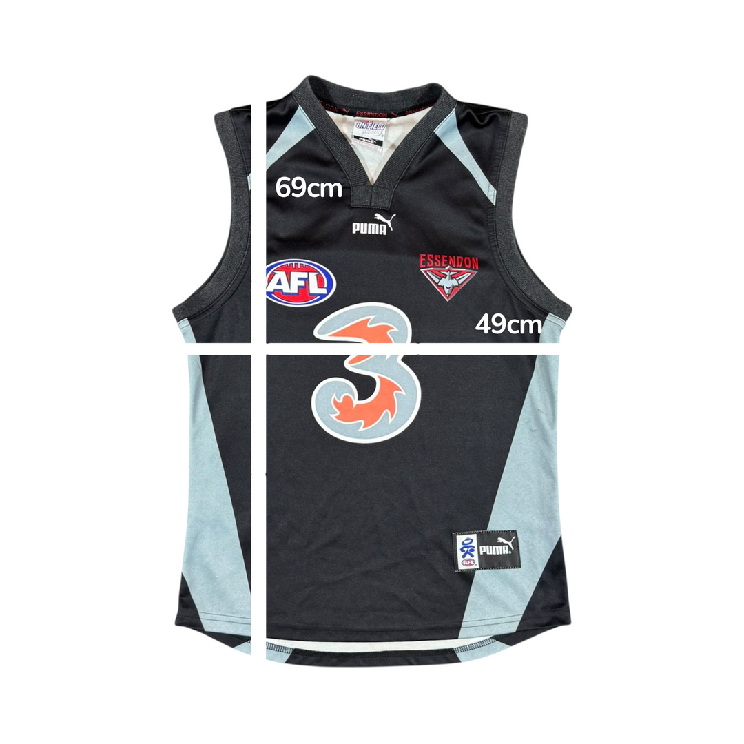 2007 Essendon AFL Puma Jersey - 6/10 - (M)