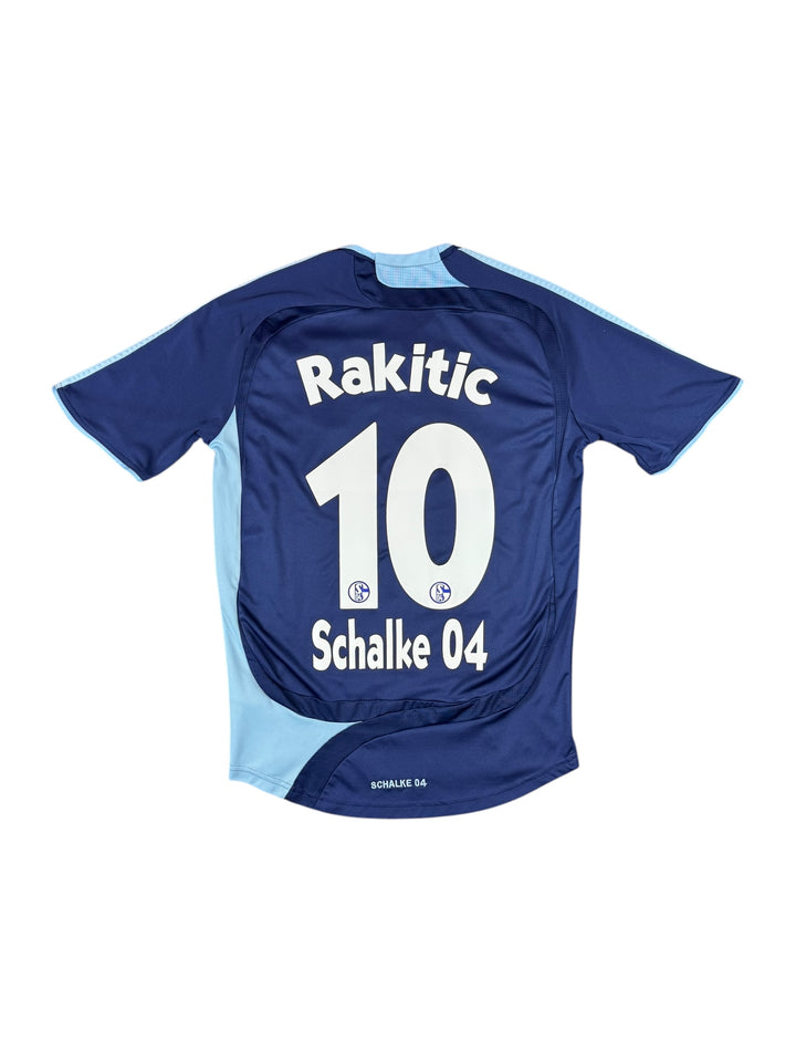 2008/09 Schalke 04 Adidas Football Shirt #10 Rakitic - 8/10 - (M)