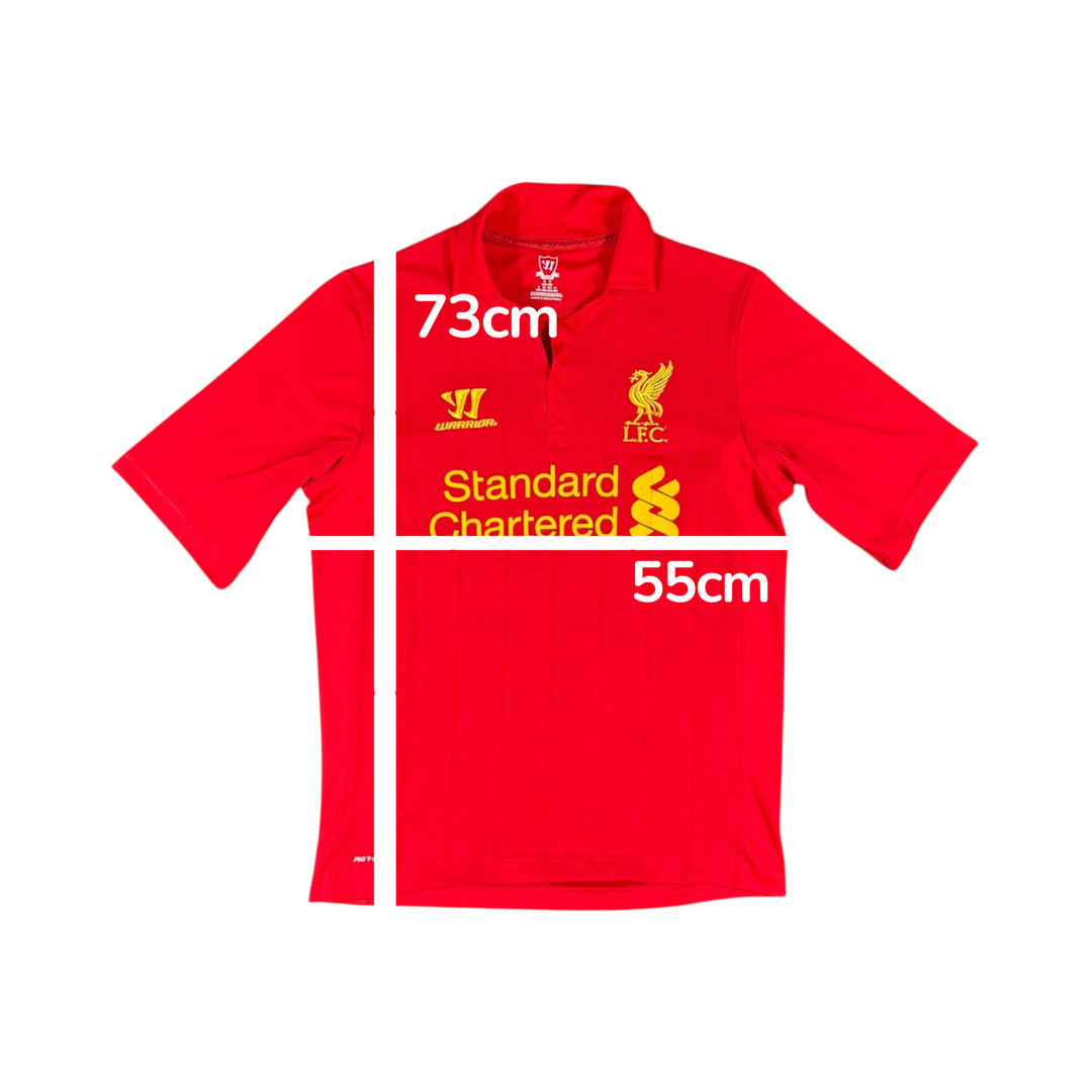 2012-13 Liverpool Warrior Home Shirt - 9/10 - (S)