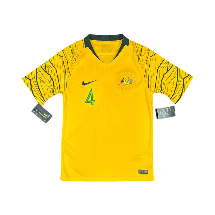 2018-20 Australia Home Shirt CAHILL #4 Brand New (S)