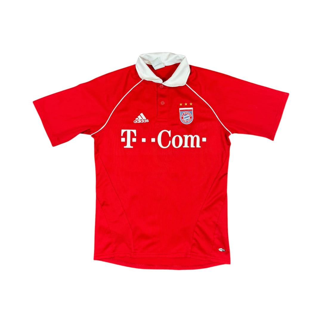 2005-06 Bayern Munich Adidas Home Shirt HARGREAVES #23 - 9/10 - (S)