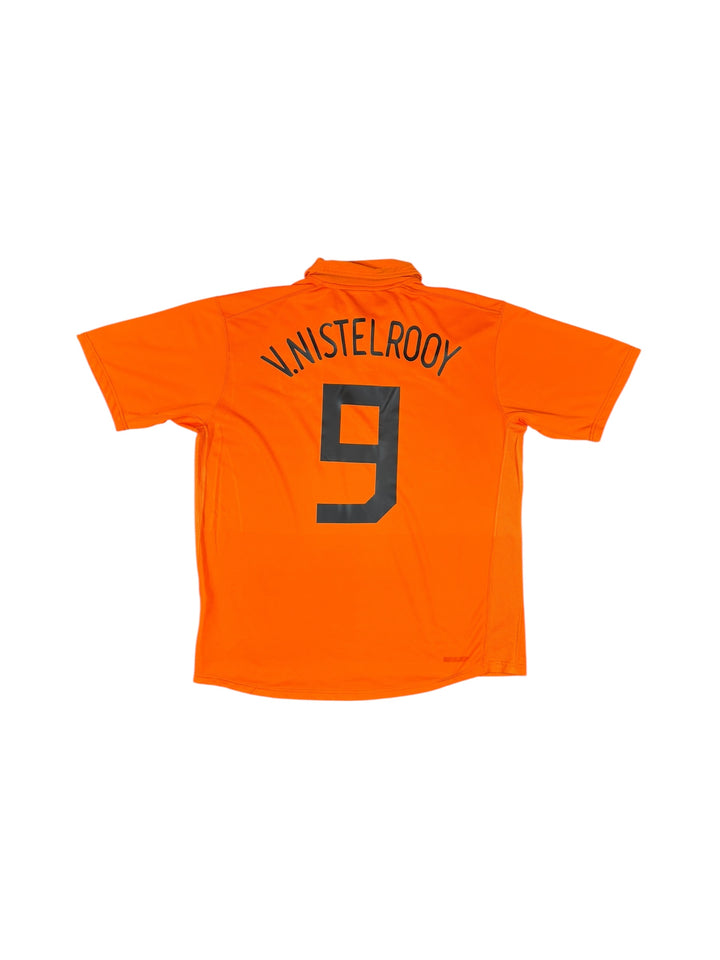 2006-08 Netherlands Nike Home Shirt #9 V. NISTELROOY - 9/10 - (XL)