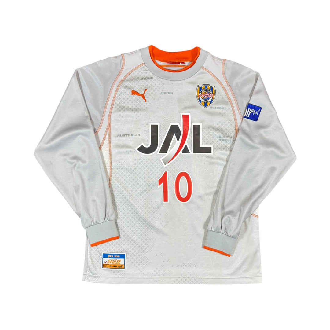 2005-06 Shimizu S-Pulse Puma Away L/S Shirt #10 - 8/10 - (L)
