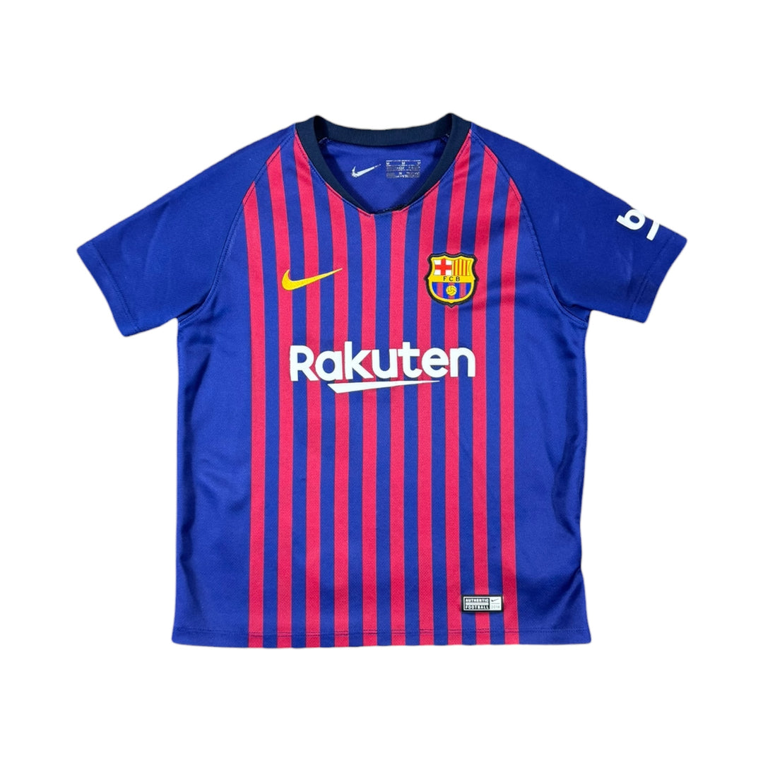 2018-19 Barcelona Nike Home Shirt #11 NEYMAR JR - 7/10 - (5-6 Years)