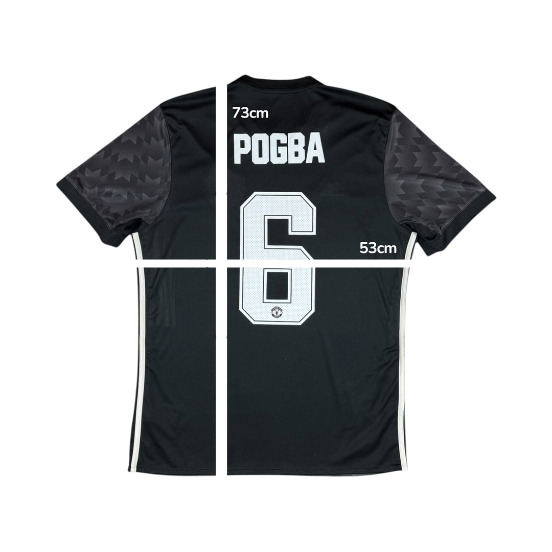 2017-18 Manchester United Adidas Away Shirt #6 POGBA - 9/10 - (L)