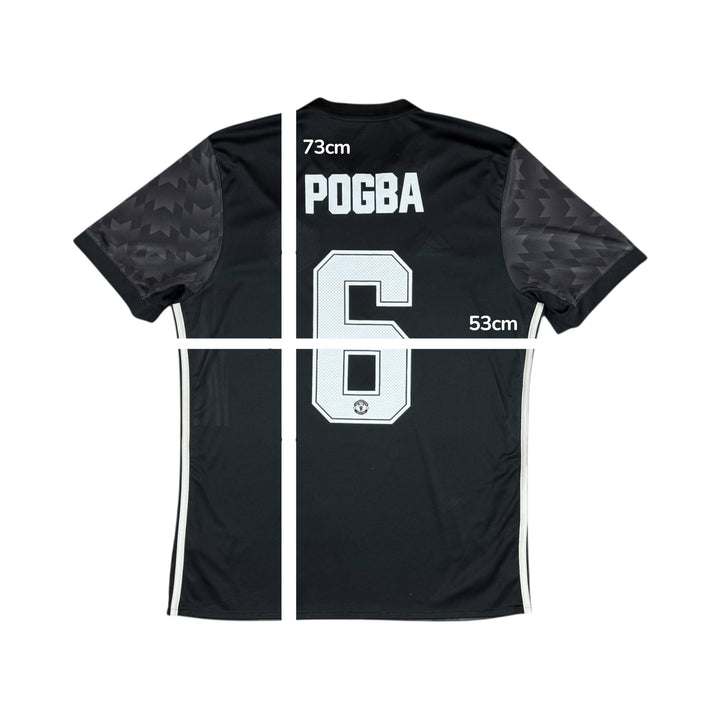2017-18 Manchester United Adidas Away Shirt #6 POGBA - 9/10 - (L)