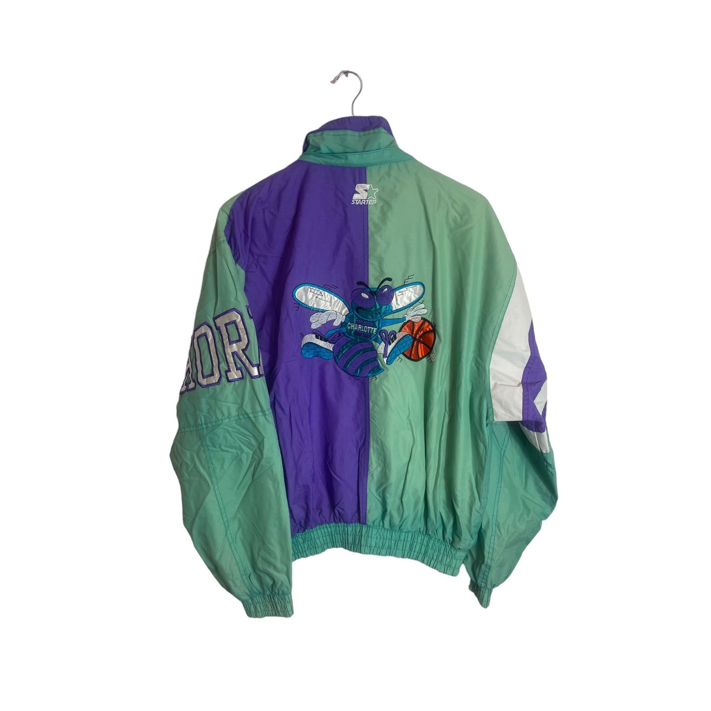 Vintage 90s Starter Charlotte Hornets NBA Jacket Men’s M