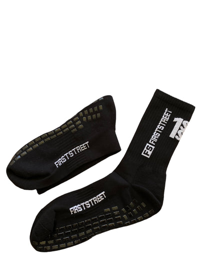 Black First Street Grip Socks