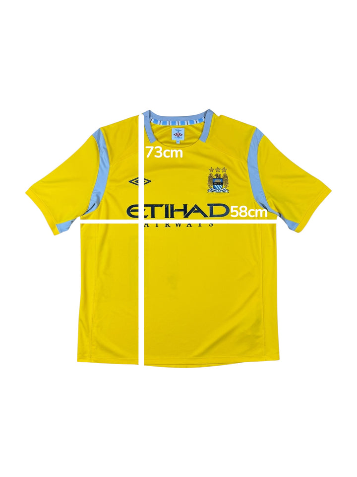 2009/10 Manchester City Umbro Training Football Shirt - 8/10 - (XL)